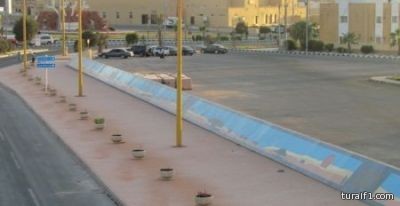 الجداريات تزين شوارع محافظة طريف