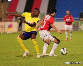 النصر عين على الرائد وعين على الهلال