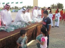 صور من احتفالية مدرسة عمر بن عبدالعزيز باليوم الوطني