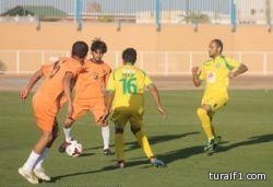 فريق العروبة الاول يتعادل مع عرعر في اللحظات الاخيرة