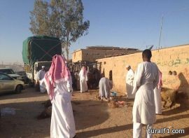 اللاعب سعد الحارثي يلقي محاضرة وعظية
