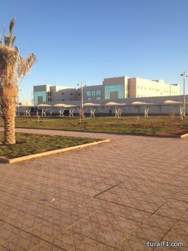 نقل كلية العلوم والآداب للبنات في طريف إلى مقرها الجديد (صور)