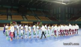 أخضر الصالات يتعادل مع قطر في بطولة غرب أسيا
