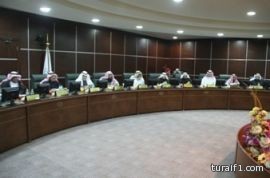 جامعة الحدود الشمالية تعقد الجلسة الرابعة لمجلس الجامعة للعام الجامعي 1434/1435هـ