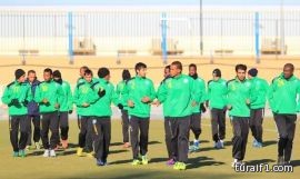 العروبة يجهز نفسه لملاقاة الهلال وسط برد الجوف