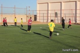 مكتب التربية والتعليم بطريف يستكمل فعاليات دورى كرة القدم و الكرة الطائرة