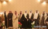 اللواء متقاعد مركي الرويلي والأستاذ طريف الرويلي يحتفلون بزواج أبنائهم