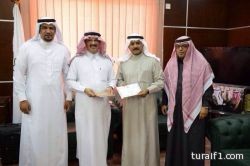 الأوداة بين يدى معالي مدير جامعة الحدود الشمالية