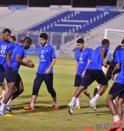 الهلال يؤدي تحضيراته لبونيودكور بمتابعة إدارية