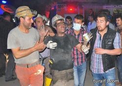 مائتا قتيل ومئات المحتجزين بانفجار منجم بتركيا