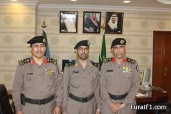 مدير شرطة الشماليه يقلد عدد من الأفراد رتبهم الجديده