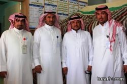 بالصور مركز طريف الشرقي يكرم المسنين بحفل شعبي مبتكر بفكرته وتنفيذه