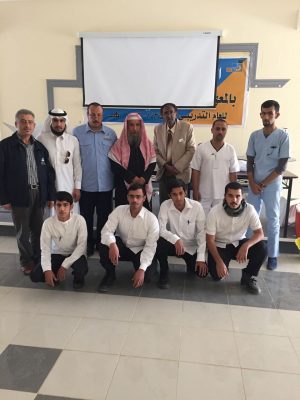 بالصور..مكتب الإشراف على المراكز الصحية يدشن حملة تطعيم ضد الإنفلونزا الموسمية بالمعهد المهني بطريف