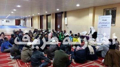 “تعاوني طريف” يقيم دورة علمية للجاليات بعنوان “التيمم والمسج على الخفين”