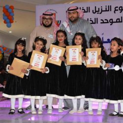 بالصور..الأستاذة ثناء علام تحتفل بمولودها “فهد” مع أسرة نادي الحي بطريف