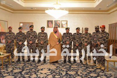 بالصور..أمير الشمالية يلتقي قائد قوة أمن المنشآت بالمنطقة