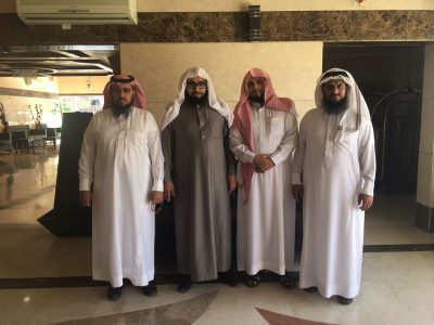بالصور..الشيخ محمد بن مران الرويلي يحصل على درجة “الدكتوراة” في الحديث الشريف