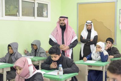 بالصور..مدير تعليم الشمالية يتفقد الإختبارات ميدانياً ويشكر الشرطة والمرور