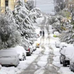 طريف تسجل (2 تحت الصفر) كأدنى درجة حرارة على مستوى المملكة