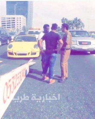 بالفيديو.. لاعب الاتحاد فهد المولد يتعرض لحادث مروري