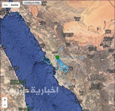تبوك تتعرض لهزة أرضية بقوة 3.2 صباح اليوم