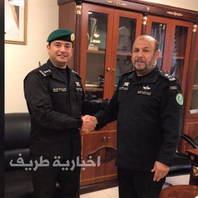 ابن طريف المقدم وليد ابراهيم الصيخان إلى رتبة عقيد بالحرس الملكي