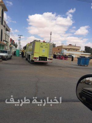 اشتباه حريق يثير حالة ذعر بين طالبات المدرسة الرابعة للبنات بطريف