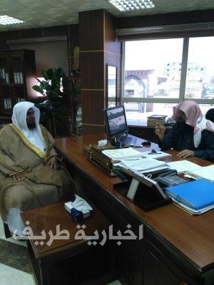 مدير عام فرع هيئة الأمر بالمعروف بالشمالية يزور مدير عام فرع وزارة الشؤون الإسلامية بالمنطقة