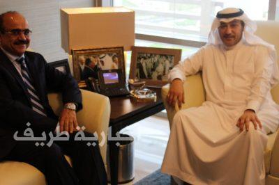 سفير خادم الحرمين الشريفين بالأردن يستقبل رئيس مجلس الأعمال السعودي الأردني
