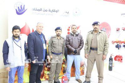 بالصور..مدني طريف يقيم فعاليات اليوم العالمي للدفاع المدني تحت شعار “يداً بيد للوقاية من المخاطر”