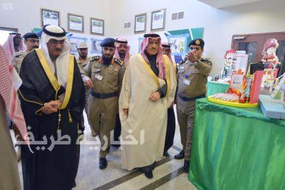 بالصور..أمير الحدود الشمالية يدشن فعاليات اليوم العالمي للدفاع المدني بالمنطقة