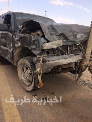 بالصور..عدم إكتمال الأرصفة شرق طريف يودي بحياة مواطن قبل قليل
