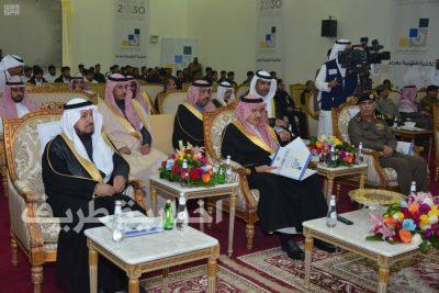 بالصور..أمير الحدود الشمالية يرعى ملتقى “سواعد وطن” في الكلية التقنية بعرعر