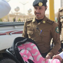 مدرسة القادسية بطريف تحتفي بأسبوع المرور الخليجي الموحد