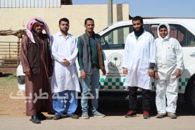 بالفيديو والصور..اخبارية طريف ترافق فرع الزراعة في عملية المسح الميداني لحراج الأغنام