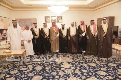 الأمير مشعل بن عبدالله يستقبل وفد الجمعية السعودية للإدارات الصحية