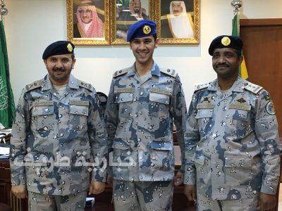 ترقية سعود متعب مزعل الرويلي إلى رتبة رائد بحرس الحدود