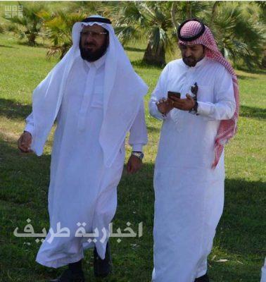 أمين الحدود الشمالية يدشن مشروع الحدائق الذكية بعرعر