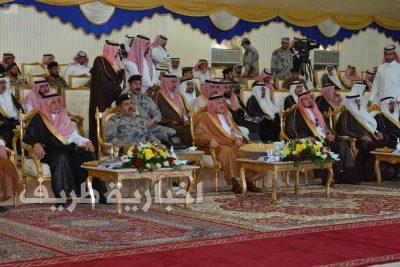 بالصور..أمير الحدود الشمالية يرعى حفل التمرين المشترك “درع”