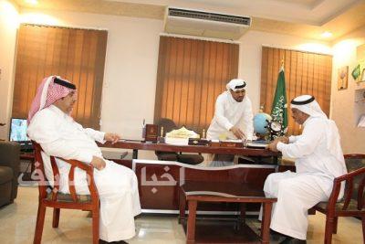 مدير تقنية المعلومات بوزارة التعليم يتفقد تعليم الشمالية
