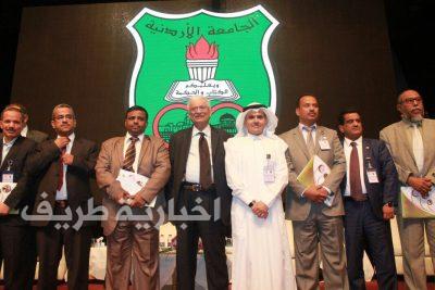 بالصور..العنزي خلال مؤتمر الطلبة الوافدين في الجامعات الأردنية : من مقاعد الدراسة يولد القائد والناجحون
