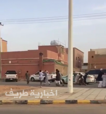 القبض على المعتدين على رجل المرور  بطريف