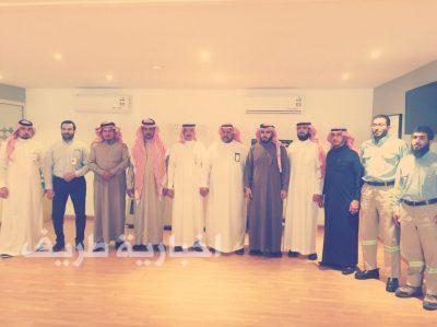 بالصور..بلدي طريف يقوم بجولة ميدانية بشركة معادن وعد الشمال للفوسفات