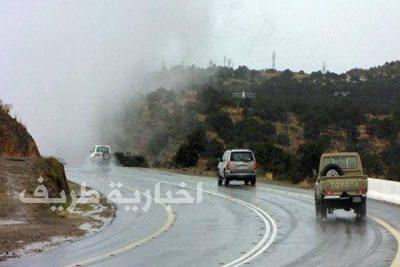 الأرصاد : سحب رعدية ممطرة تحد من مدى الرؤية الأفقية على الحدود الشمالية