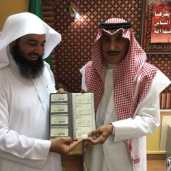 الأمير فيصل بن خالد يستقبل مدير الخطوط السعودية بالجوف والحدود الشمالية
