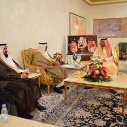 أمير الحدود الشمالية يلتقي رئيس المحكمة الإدارية بالمنطقة