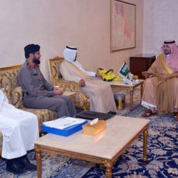 الأمير فيصل بن خالد يستقبل مدير الشرطة الحدود الشمالية وعدد من القيادات الأمنية