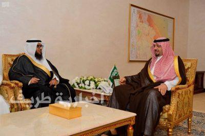 أمير الشمالية يتسلم التقرير السنوي لإنجازات وأعمال مؤسسة سليمان الراجحي الخيرية