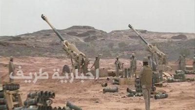 قوات المدفعية تقتل 20 حوثياً أثناء محاولتهم التسلل إلى داخل المملكة