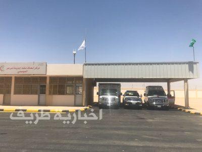 بالصور..الهلال الأحمر بالشمالية يستعد لإستقبال ضيوف الرحمن عبر منفذ جديدة عرعر